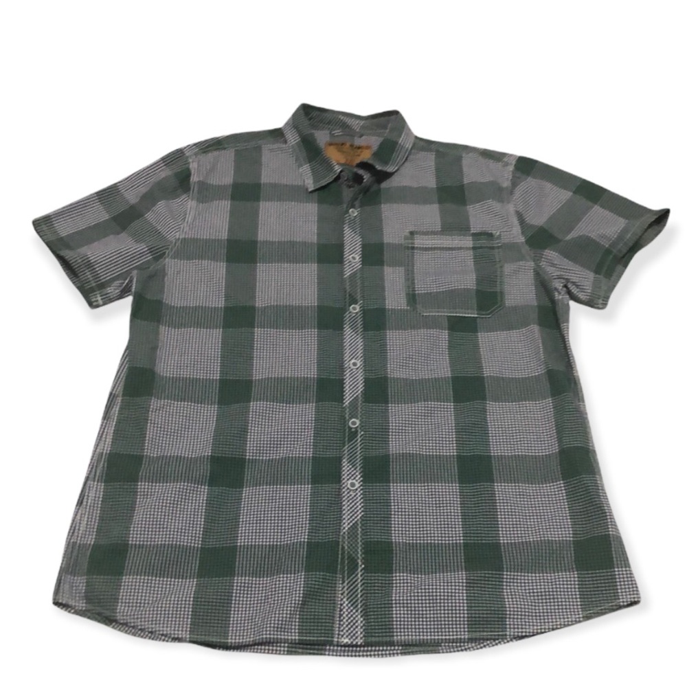 Seven7 Jeans Short Sleeve Button Down Shirt Men’s Size XXL
